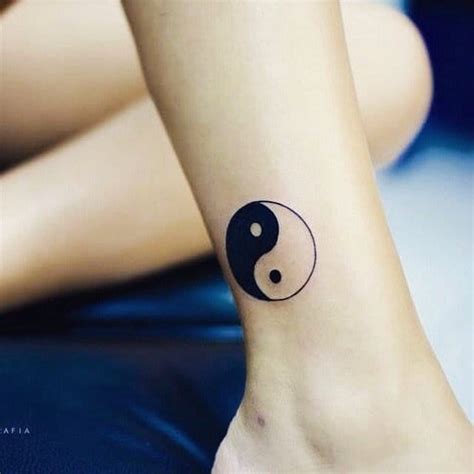 yang tattoo|ying yang tattoos for women.